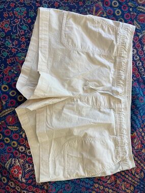 The North Face Beige Women's Shorts with Drawstring Waist XL